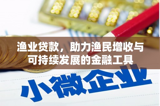 同德渔业贷款，助力渔民增收与可持续发展的金融工具