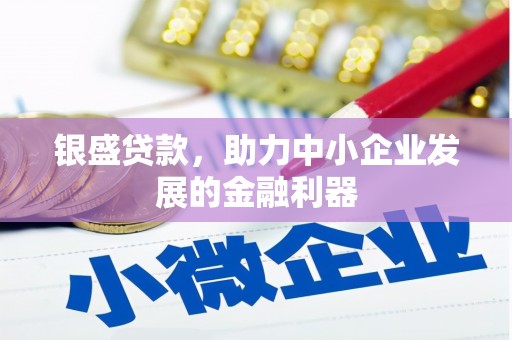 同德银盛贷款，助力中小企业发展的金融利器