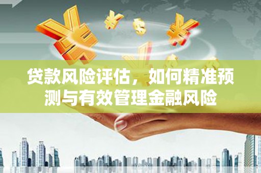同德贷款风险评估，如何精准预测与有效管理金融风险