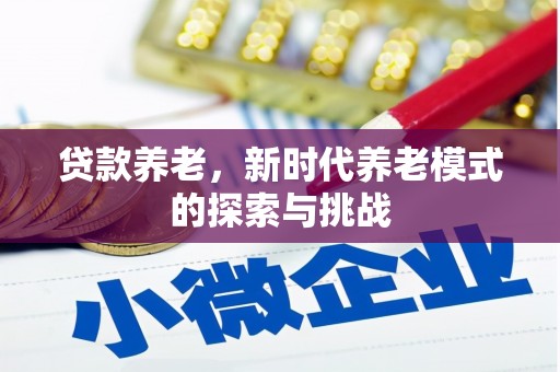 同德贷款养老，新时代养老模式的探索与挑战