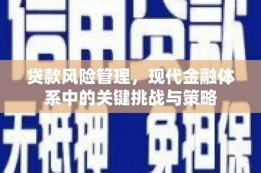 同德贷款风险管理，现代金融体系中的关键挑战与策略