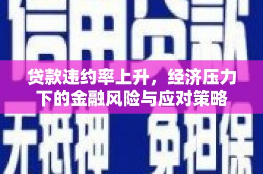 同德贷款违约率上升，经济压力下的金融风险与应对策略