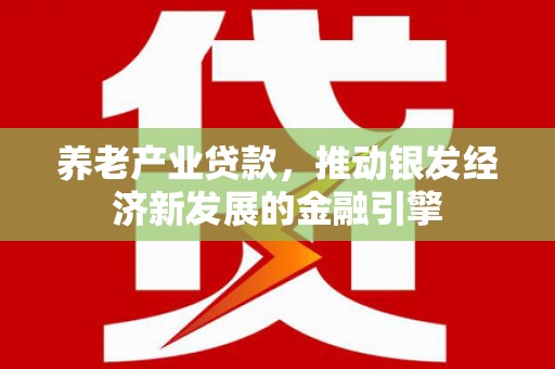 同德养老产业贷款，推动银发经济新发展的金融引擎