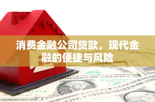 同德消费金融公司贷款，现代金融的便捷与风险