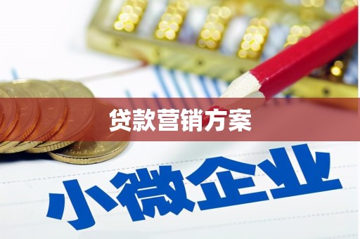 同德贷款营销方案