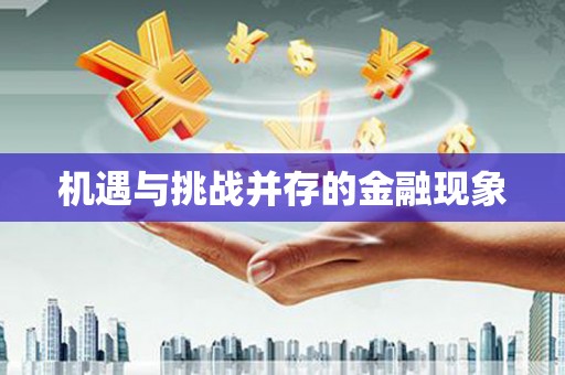 同德机遇与挑战并存的金融现象